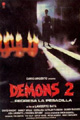 Poster for Demons 2 poster demons2 Top 100 Best Zombie Movies Part 4