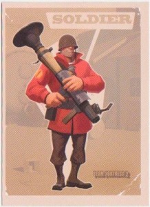 soldier card 218x300 TF2 Strategy Guide   The Soldier