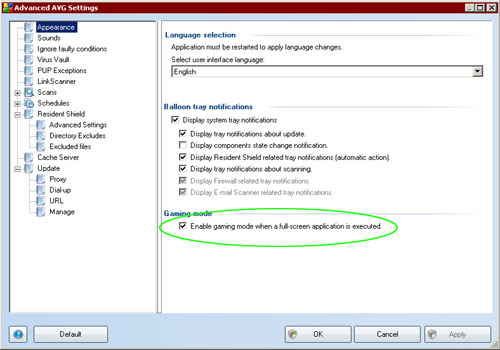 AVG Gaming Mode avg tools adv gaming Handling Processes For Serious Gaming